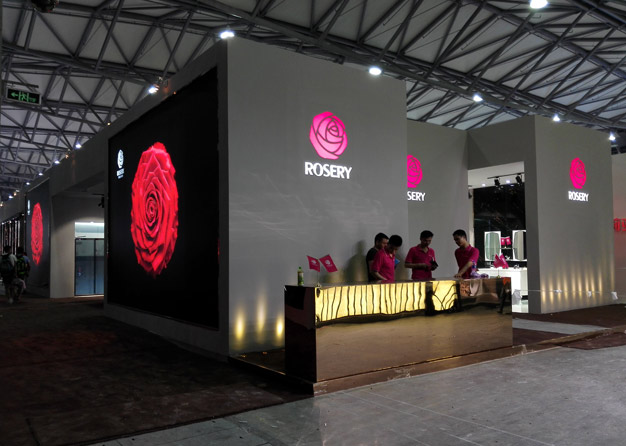 玫瑰島衛浴展臺搭建項目